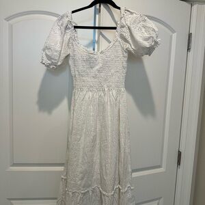Hill house white Louisa Eyelet Dress
